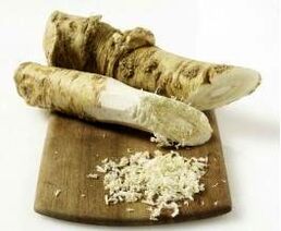 horseradish for thickening from joint pain