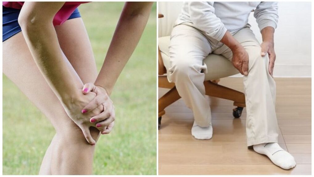 The main causes of arthrosis of the knee joint are injuries and age-related changes